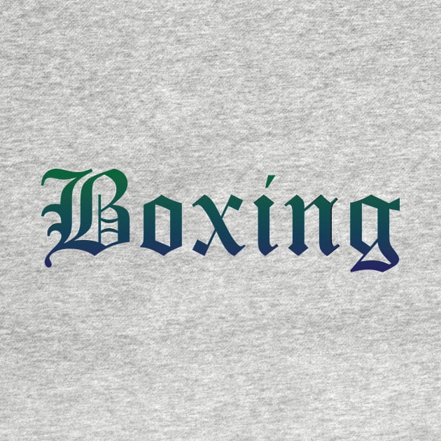 Boxing Gradient Text by LazarIndustries